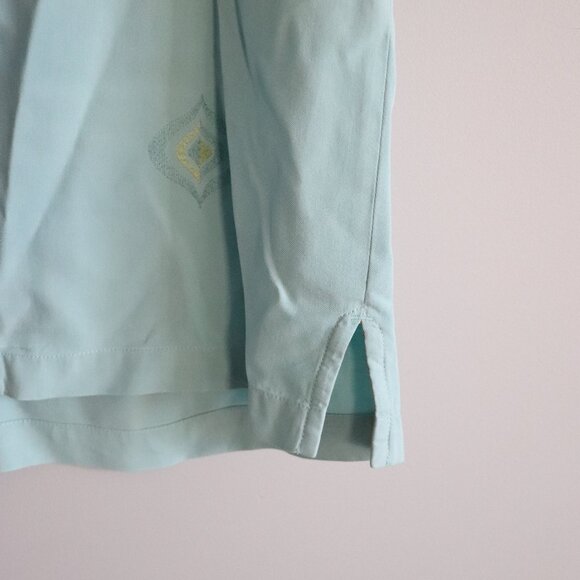 Tommy Bahama Mens Blue Sz S 100% Silk Buttoned Camp Short Sleeve Collared Top - Picture 8 of 14